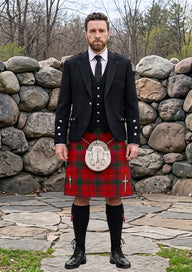 Traditional_Ross_Tartan_901_Kilt_and_Argyle_Jacket_Kilt_Outfit_front_image