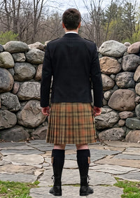 Traditional_Ross_Weathered_Tartan_Kilt_and_Argyle_Jacket_Kilt_Outfit_back_image