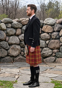Traditional_Rourke-Frew_Tartan_10819_Kilt_and_Argyle_Jacket_Kilt_Outfit_left_image