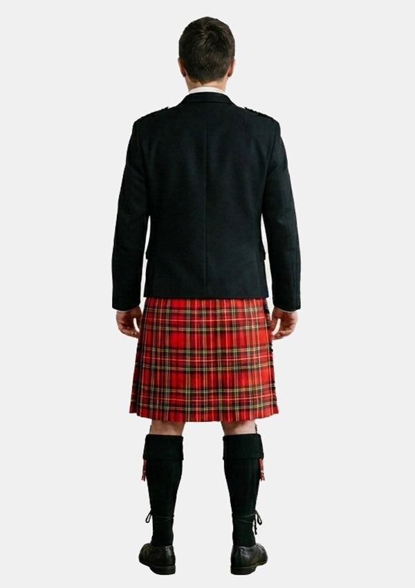 Traditional_Royal_Stewart_Tartan_Kilt_and_Argyle_Jacket_Kilt_Outfits_back_image