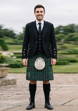 Traditional_Russell_tartan_3179_Kilt_and_Argyle_Jacket_Kilt_Outfit_front_image