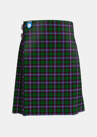 Traditional_Russell_tartan_3179_front_image_with_pleated_design_and_adjustable_buckles_for_men