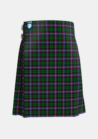 Traditional_Russell_tartan_3179_front_image_with_pleated_design_and_adjustable_buckles_for_men