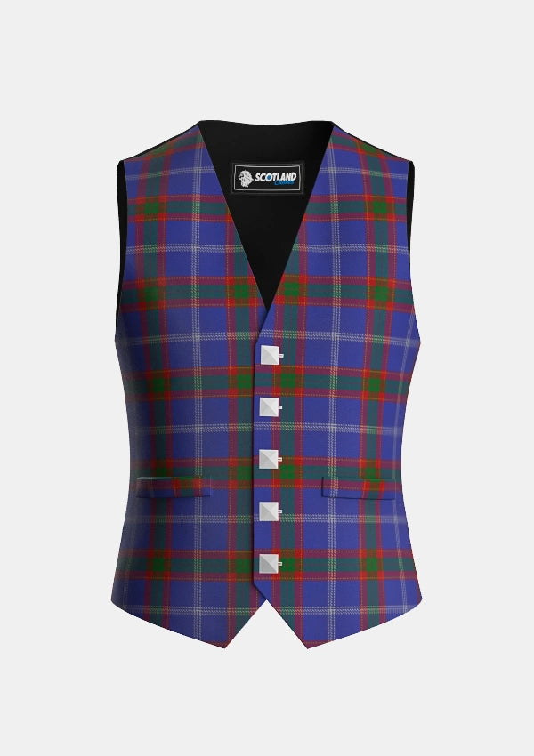 Traditional_Russian_Scottish_Tartan_7254_Waistcoat_front_image