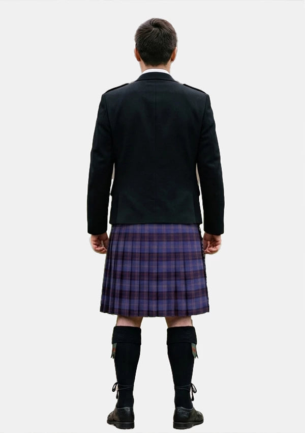 Traditional_Rutherford_tartan_6926_Kilt_and_Argyle_Jacket_Kilt_Outfits_back_image