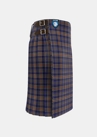Traditional_Ruxton_Dress_Tartan_2380_kilt_right_image_with_pleated_design_and_adjustable_buckles_for_men