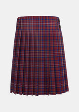 Traditional_Ruxton_Hunting_Tartan_2379_kilt_back_image_with_pleated_design_and_adjustable_buckles_for_men