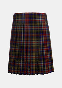 Traditional_Ruxton_Tartan_2378_kilt_back_image_with_pleated_design_and_adjustable_buckles_for_men
