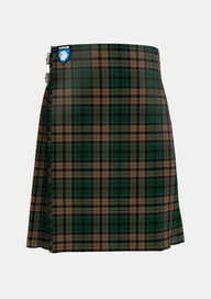 Traditional_Sackett_Tartan_6918_kilt_front_image_with_pleated_design_and_adjustable_buckles_for_men