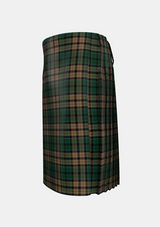 Traditional_Sackett_Tartan_6918_kilt_left_image_with_pleated_design_and_adjustable_buckles_for_men