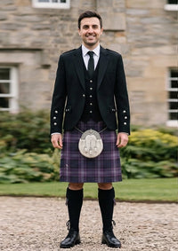 Traditional_Scotland_Forever_tartan_6038_Kilt_and_Argyle_Jacket_Kilt_Outfit_front_image