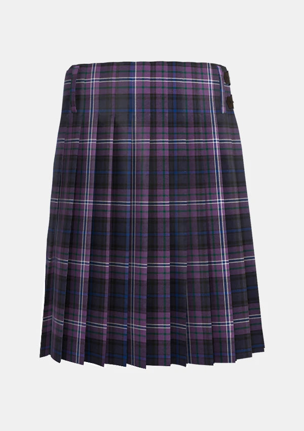 Traditional_Scotland_Forever_tartan_back_image_with_pleated_design_and_adjustable_buckles_for_men