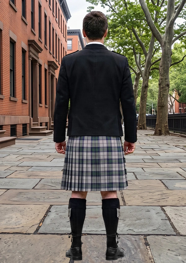 Traditional_Scotland_the_Brave_Dress_Tartan_Kilt_and_Argyle_Jacket_Kilt_Outfit_back_image