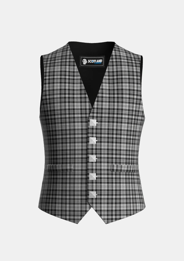 Traditional_Scott_BW_1850_Tartan_1826_Waistcoat_front_image