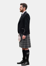 Traditional_Scott_Black_and_Grey_Tartan_Kilt_and_Argyle_Jacket_Kilt_Outfits_left_image