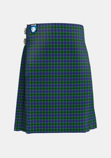 Traditional_Scott_Green_Sir_Walter_Tartan_50_kilt_front_image_with_pleated_design_and_adjustable_buckles_for_men