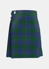 Traditional_Scott_Green_Sir_Walter_Tartan_50_kilt_front_image_with_pleated_design_and_adjustable_buckles_for_men