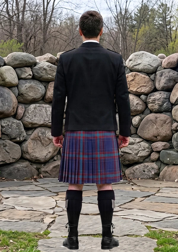 Traditional_Selkirk_Tartan_2304_Kilt_and_Argyle_Jacket_Kilt_Outfit_back_image