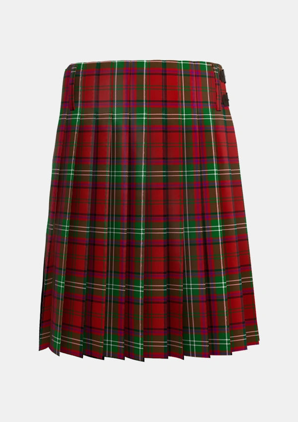 Traditional_Seton_Tartan_932_kilt_back_image_with_pleated_design_and_adjustable_buckles_for_men