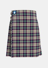 Traditional_Shiel_Purple_Tartan_kilt_front_image_with_pleated_design_and_adjustable_buckles_for_men