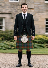 Traditional_Sikh_tartan_2654_Kilt_and_Argyle_Jacket_Kilt_Outfit_front_image