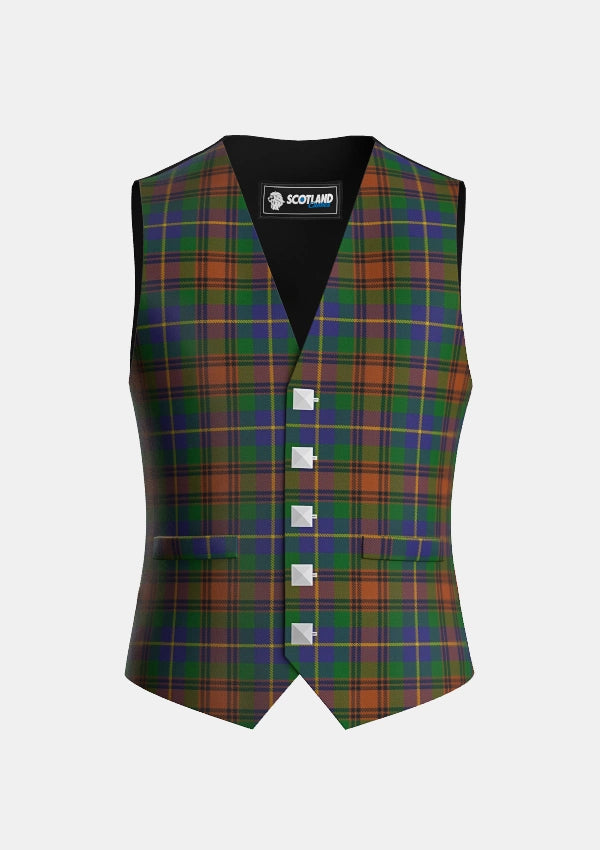Traditional_Sikh_tartan_2654_Waistcoat_front_image