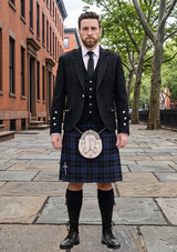 Traditional_Silver_Thistle_Tartan_6686_Kilt_and_Argyle_Jacket_Kilt_Outfit_front_image