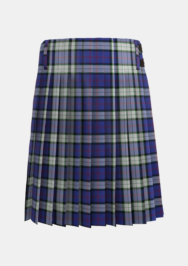 Traditional_Sinclair_Dress_Dance_Tartan_2434_kilt_back_image_with_pleated_design_and_adjustable_buckles_for_men