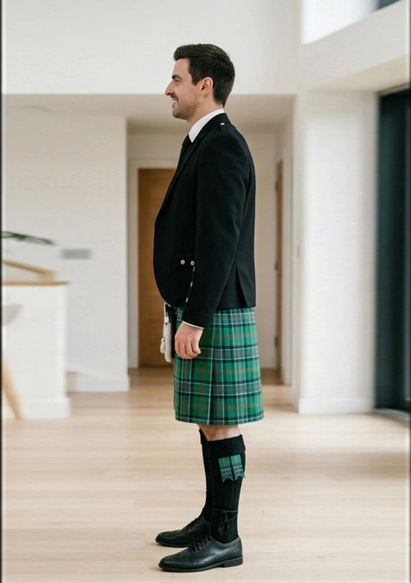Traditional_Sinclair_tartan_Kilt_and_Argyle_Jacket_Kilt_Outfit_right_image