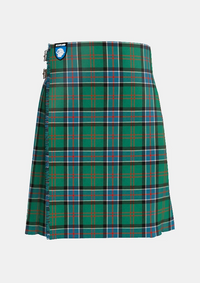 Traditional_Sinclair_tartan_front_image_with_pleated_design_and_adjustable_buckles_for_men