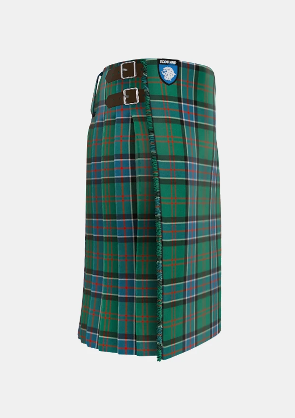 Traditional_Sinclair_tartan_right_image_with_pleated_design_and_adjustable_buckles_for_men