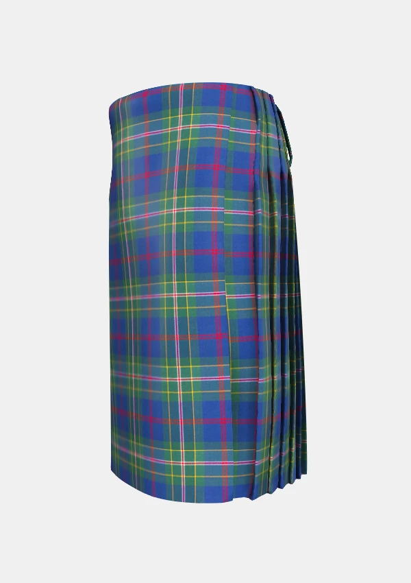 Traditional_Singh_tartan_2600_kilt_left_image_with_pleated_design_and_adjustable_buckles_for_men
