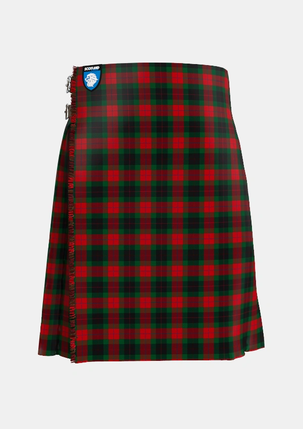 Traditional_Skene_of_Cromar_Tartan_535_kilt_front_image_with_pleated_design_and_adjustable_buckles_for_men