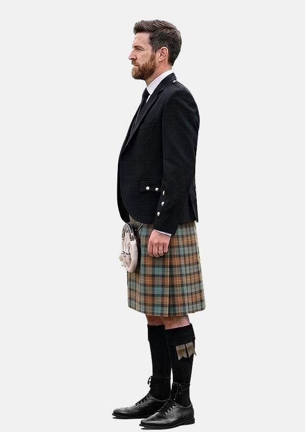 Traditional_Smith_Weathered_tartan_Kilt_and_Argyle_Jacket_Kilt_Outfits_left_image