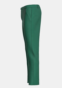 Traditional_Solid_Green_Tartan_trouser_left_image