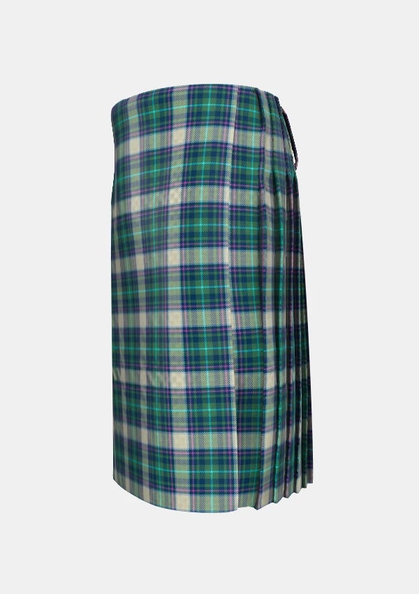 Traditional_Sound_Of_Iona_Tartan_kilt_11041_left_image_with_pleated_design_and_adjustable_buckles_for_men