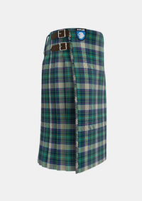 Traditional_Sound_Of_Iona_Tartan_kilt_11041_right_image_with_pleated_design_and_adjustable_buckles_for_men
