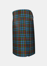 Traditional_Soutar_Souter_Tartan_3976_kilt_left_image_with_pleated_design_and_adjustable_buckles_for_men