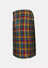 Traditional_Spiers_Tartan_kilt_left_image_with_pleated_design_and_adjustable_buckles_for_men