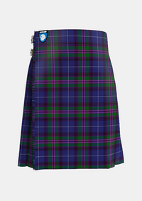 Traditional_Spirit_of_Bannockburn_tartan_front_image_with_pleated_design_and_adjustable_buckles_for_men