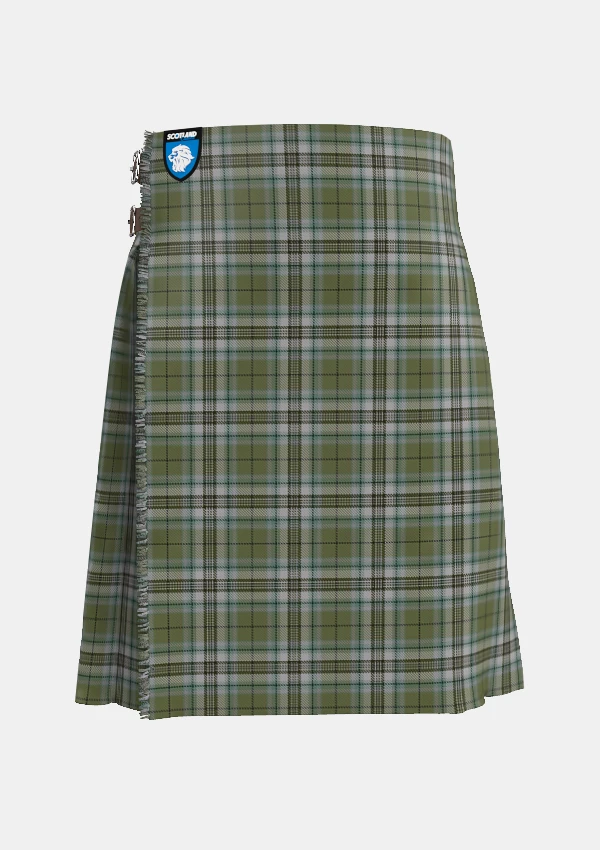 Traditional_Spirit_of_Loch_Ness_tartan_front_image_with_pleated_design_and_adjustable_buckles_for_men