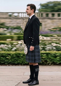 Traditional_Spirit_of_Shetland_Tartan_11739_Kilt_and_Argyle_Jacket_Kilt_Outfit_left_image