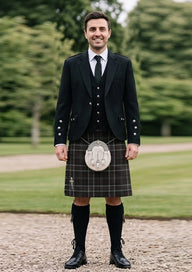 Traditional_St_Mirren_Tartan_3831_Kilt_and_Argyle_Jacket_Kilt_Outfit_front_image
