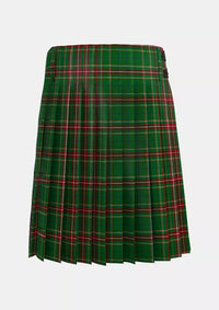 Traditional_Steel_Tartan_6856_kilt_back_image_with_pleated_design_and_adjustable_buckles_for_men