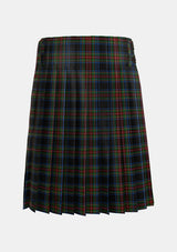 Traditional_Stewart_Black_Tartan_1061_kilt_back_image_with_pleated_design_and_adjustable_buckles_for_men
