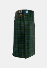 Traditional_Stewart_Hunting_1_Tartan_1916_kilt_right_image_with_pleated_design_and_adjustable_buckles_for_men