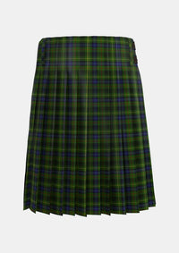 Traditional_Stewart_Hunting_One_Tartan_6327_kilt_back_image_with_pleated_design_and_adjustable_buckles_for_men