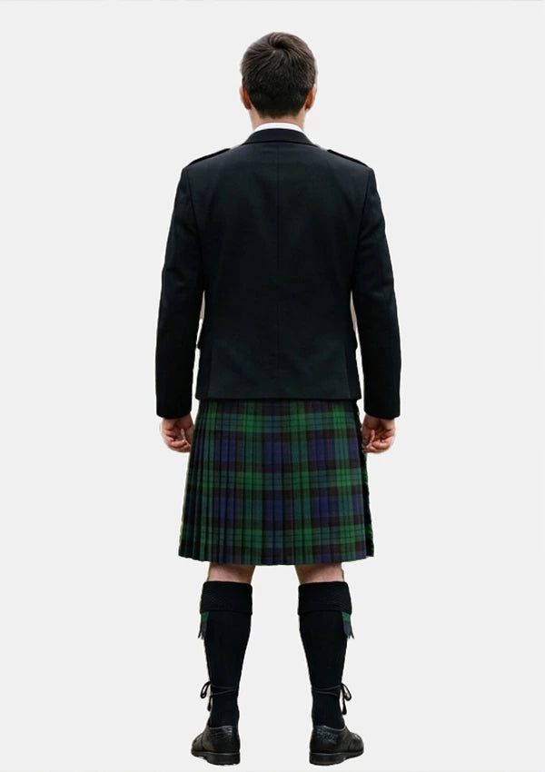 Traditional_Stewart_Old_Tartan_319_Kilt_and_Argyle_Jacket_Kilt_Outfits_back_image