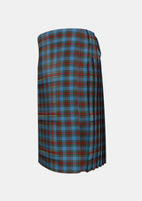 Traditional_Stewart_Royal_Blue_Tartan_55_kilt_left_image_with_pleated_design_and_adjustable_buckles_for_men