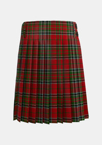 Traditional_Stewart_of_Galloway_Wilsons_Tartan_851_kilt_back_image_with_pleated_design_and_adjustable_buckles_for_men